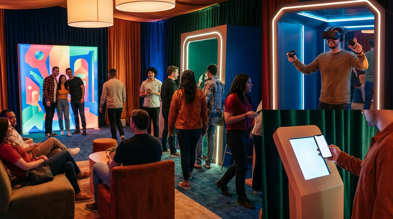 Why virtual wait room software matters more at high-traffic events concept illustration - NextMe