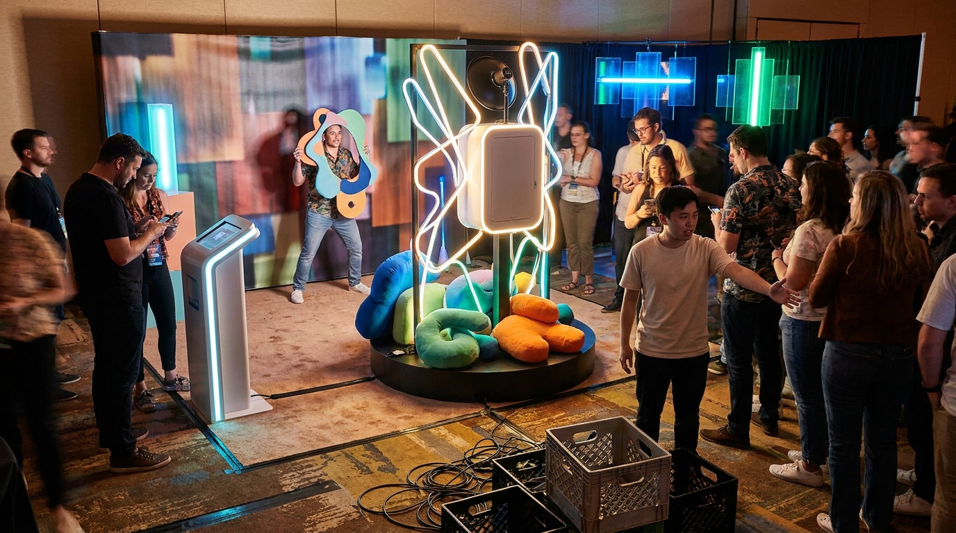 why unmanaged booth demand breaks faster than most teams expect concept illustration - NextMe