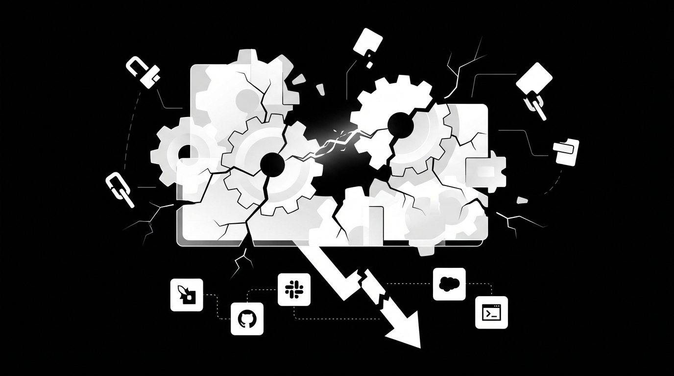 Why Most Multi-System Automation Breaks Before It Delivers Value concept illustration - Rallied AI