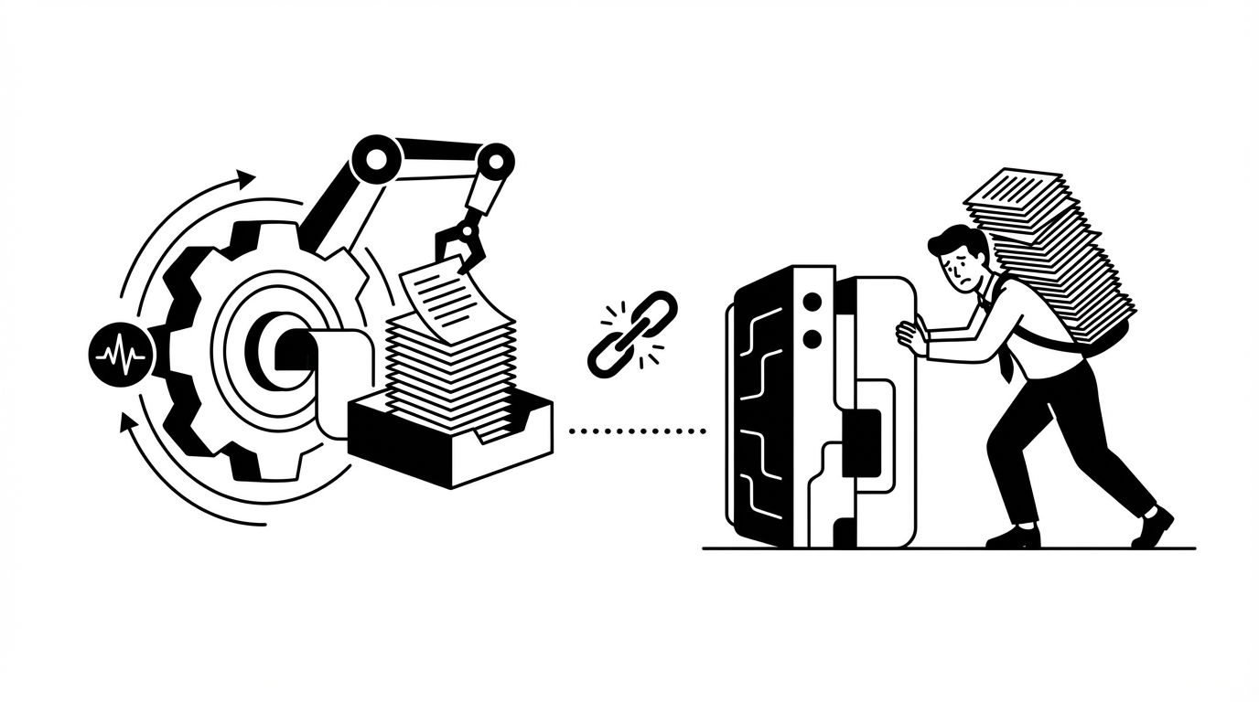 Why MSP Automation Benefits Disappear Without Real Execution concept illustration - Rallied AI