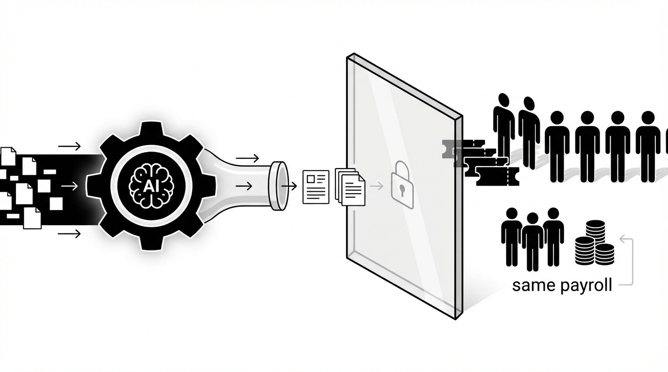 Why MSP AI Keeps Improving Output But Not Margins concept illustration - Rallied AI