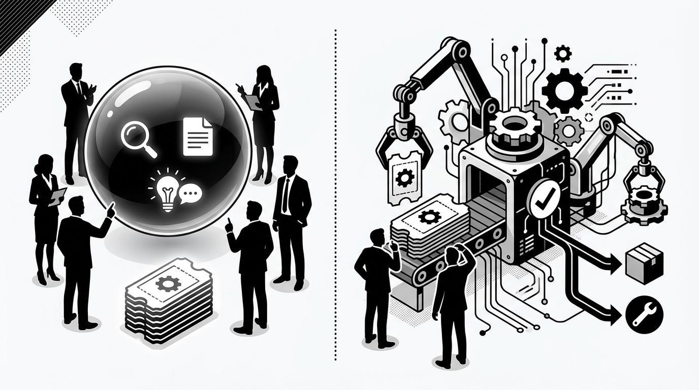 Why Most MSPs Misunderstand AI in Managed Services concept illustration - Rallied AI