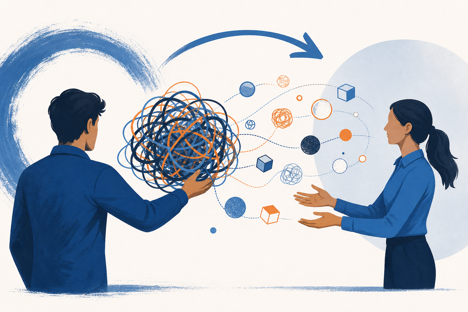 Why Your First Sales Hire Inherits Founder Risk concept illustration - SalesMVP Lab