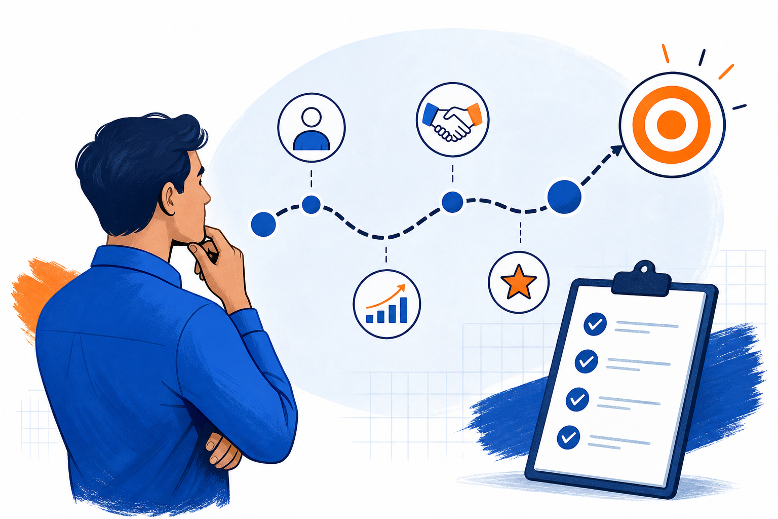 Quick readiness checklist concept illustration - SalesMVP Lab