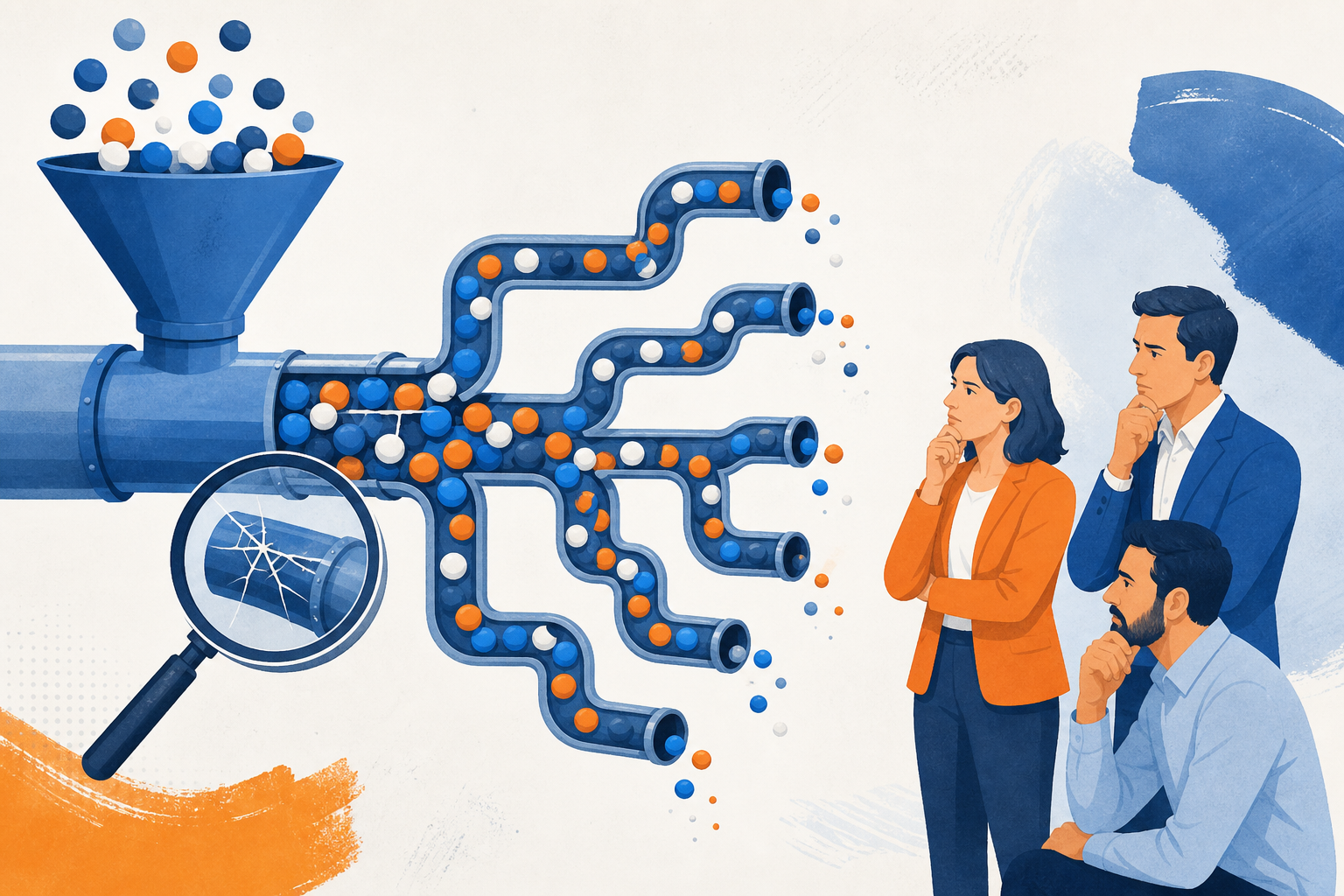 Why More Pipeline Won't Fix Team Execution concept illustration - SalesMVP Lab