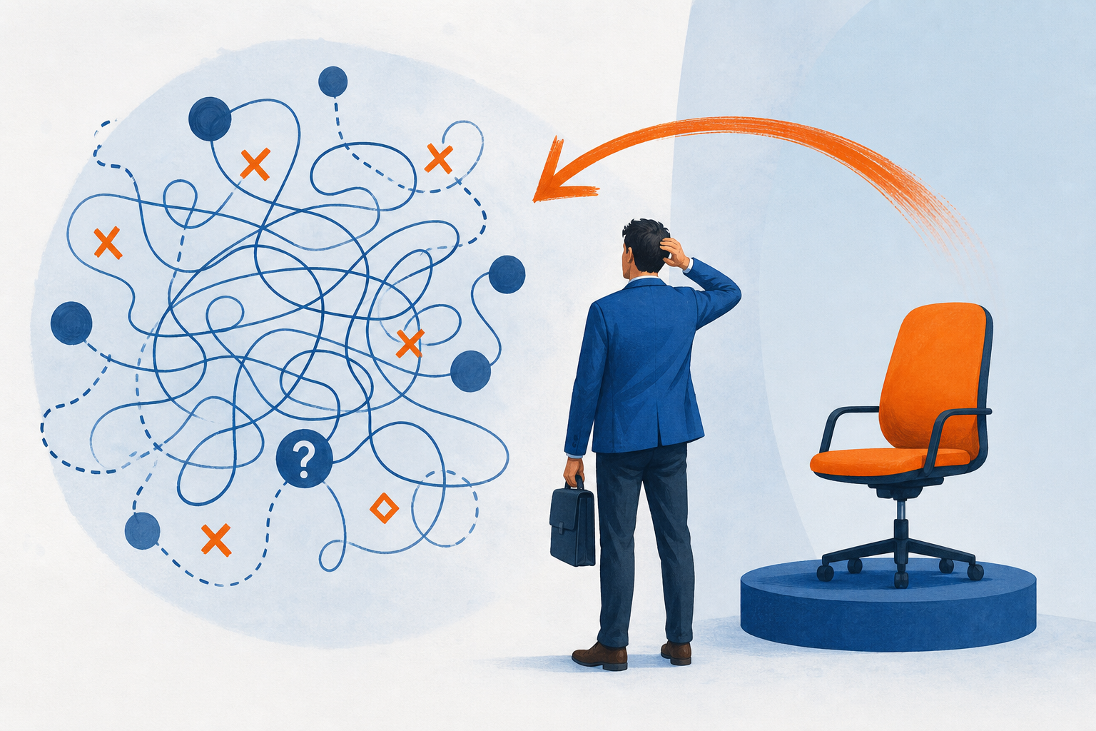 Hiring Won't Fix an Undefined Sales Motion concept illustration - SalesMVP Lab