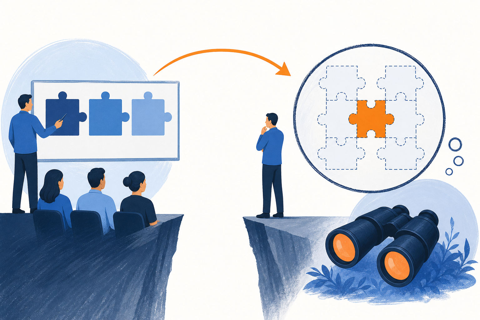 Why Generic Sales Training Misses the Real Gap concept illustration - SalesMVP Lab